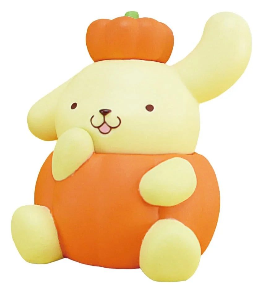 Sanrio Twinchees Mini Figures Pompompurin My Fav Color 5 cm Blind Pack - 1 Unidade